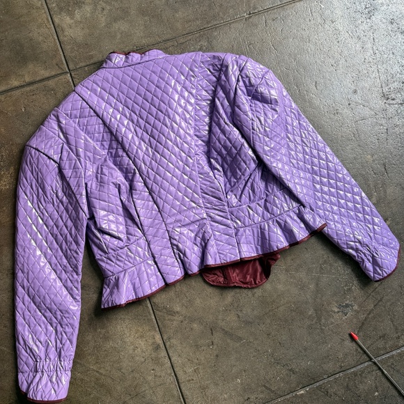 Vivienne Westwood 2017 2k$+ Andreas Kronthaler Padded Purple Jacket - Picture 3 of 16